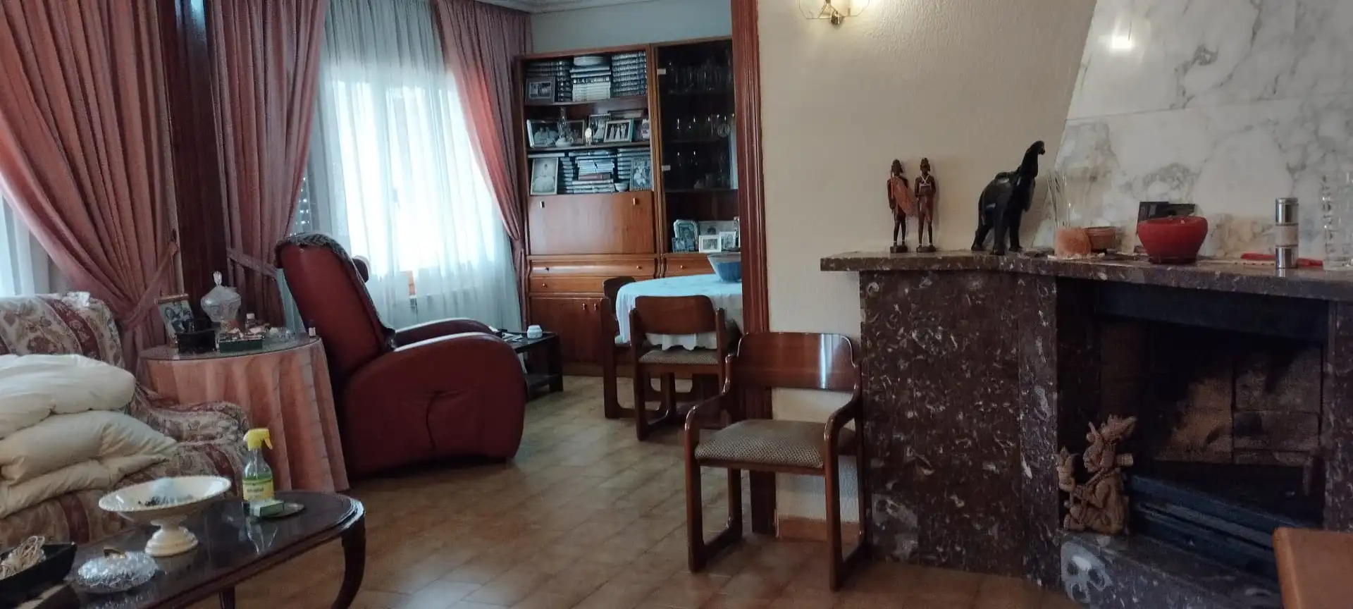 Sala d'estar de Finca rústica en venda en Sant Mateu amb Calefacció, Traster i Piscina