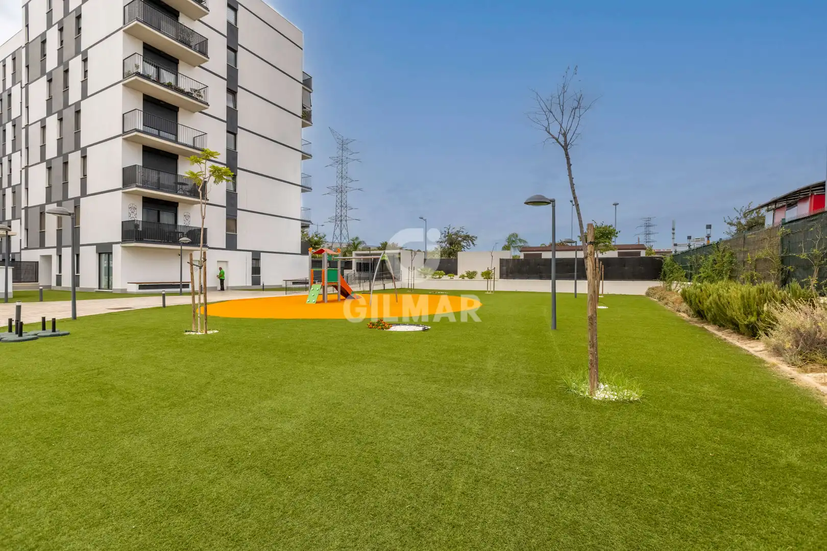 Parking of Flat for sale in Dos Hermanas  with Heating, Storage room and Swimming Pool