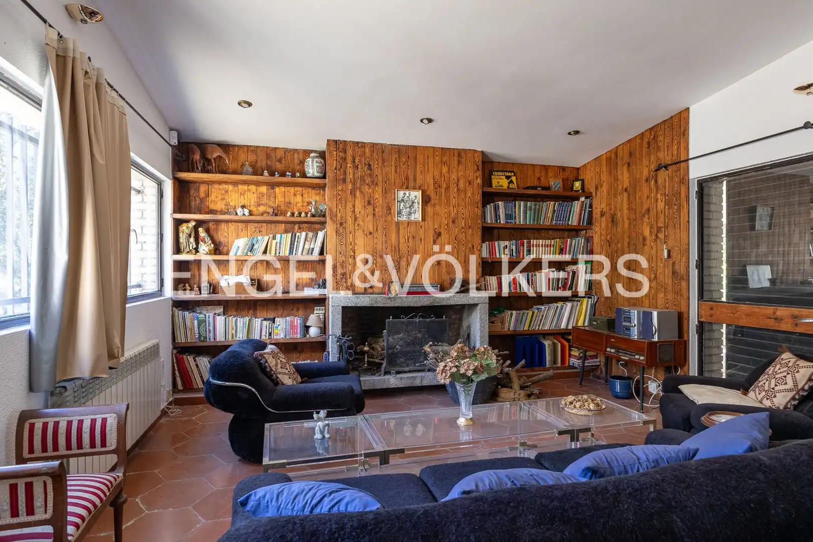 Sala d'estar de Casa o xalet en venda en Raya del Palancar - Guadamonte  