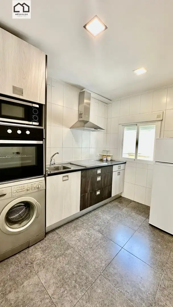 Küche von Wohnung zur Miete in Santa Olalla mit Klimaanlage und Heizung