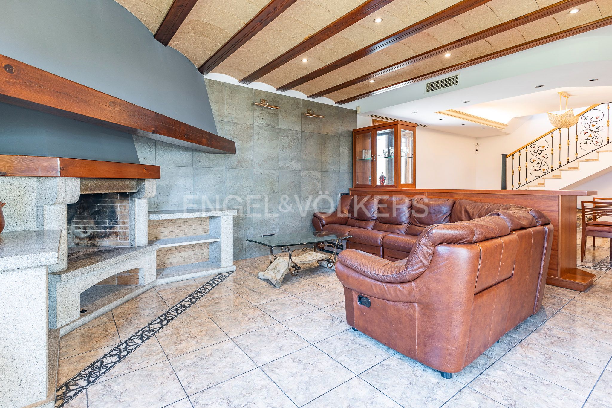 Living room of House or chalet for sale in Santa Eulàlia de Ronçana  with Air Conditioner, Heating and Private garden