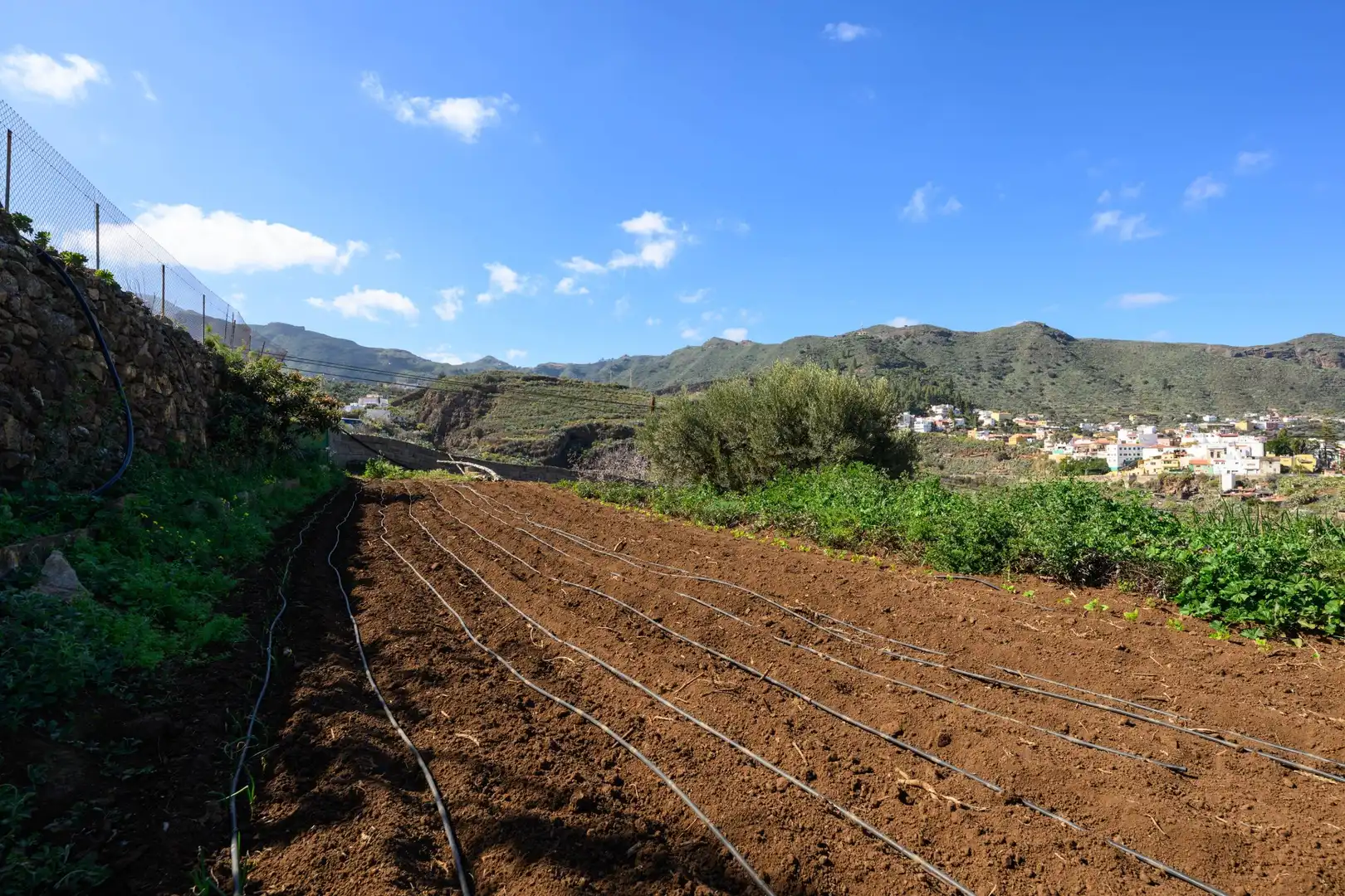 Vista exterior de Casa o xalet en venda en Valsequillo de Gran Canaria amb Jardí privat i Terrassa