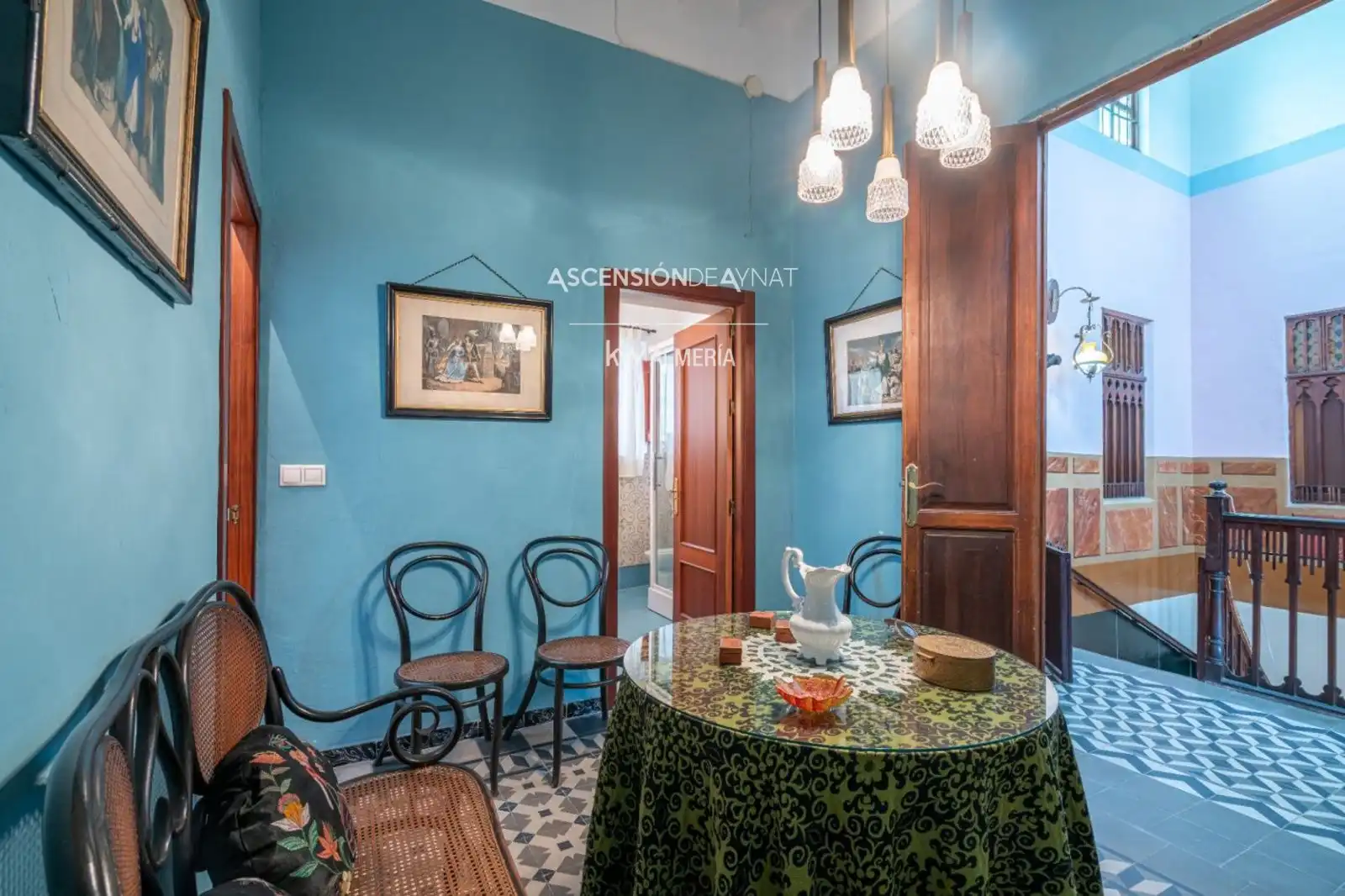 Dining room of Houses for sale in Alhabia  with Furnished