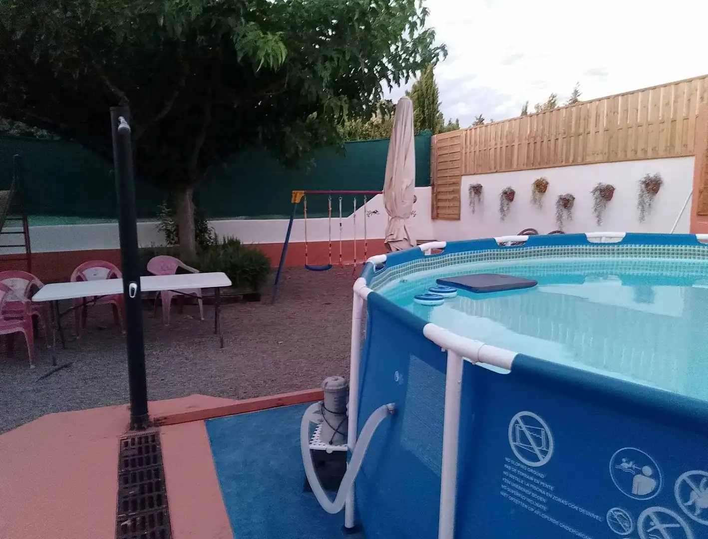 Swimming pool of Country homes for sale in Monzón  with Heating, Private garden and Terrace