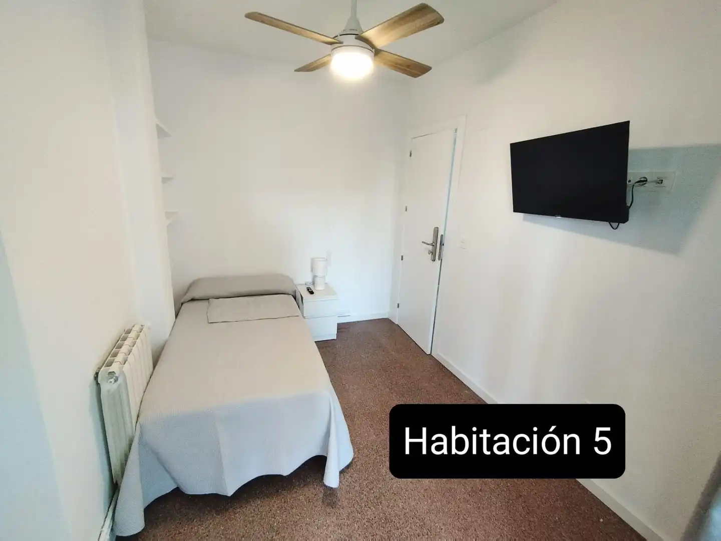 Habitación de Piso para compartir en Murcia con Aire acondicionado, Terraza y Amueblado