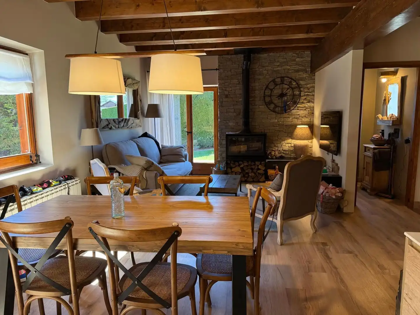 Sala de estar de Casa o chalet en venta en Alp con Calefacción, Piscina y Piscina comunitaria