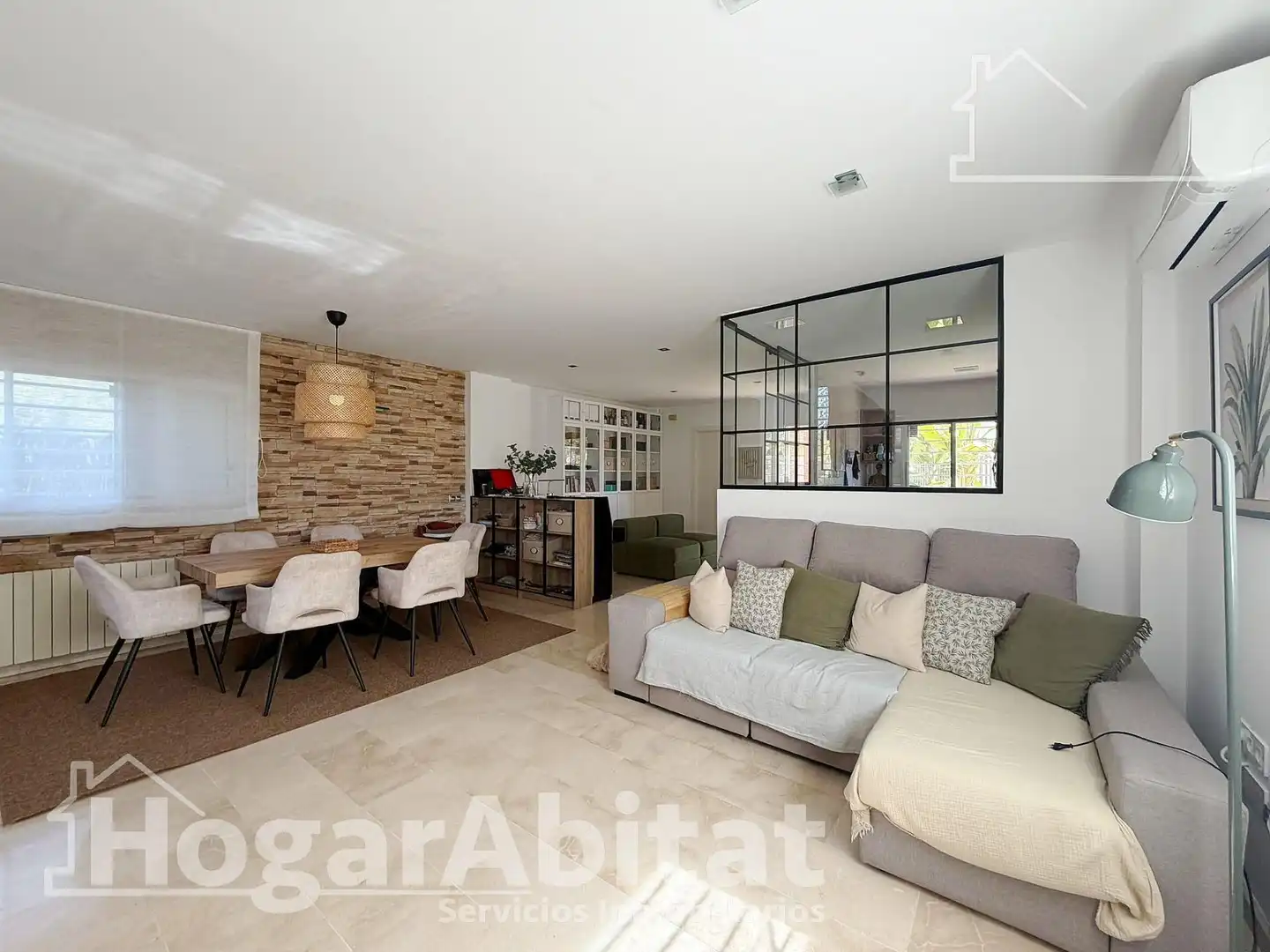 Living room of Houses for sale in Moncada  with Air Conditioner, Heating and Private garden