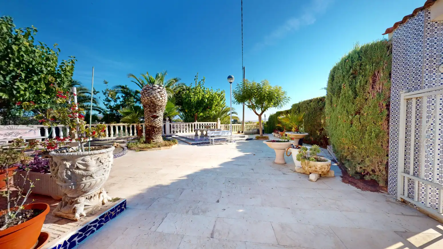 Jardín de Casa o chalet en venta en Novelda con Aire acondicionado, Jardín privado y Terraza