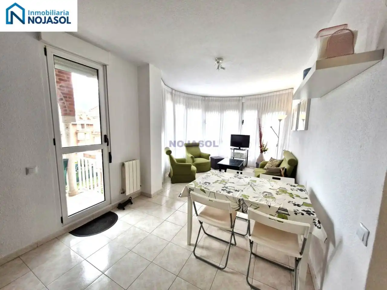 Living room of Flat for sale in Noja  with Heating, Terrace and Furnished