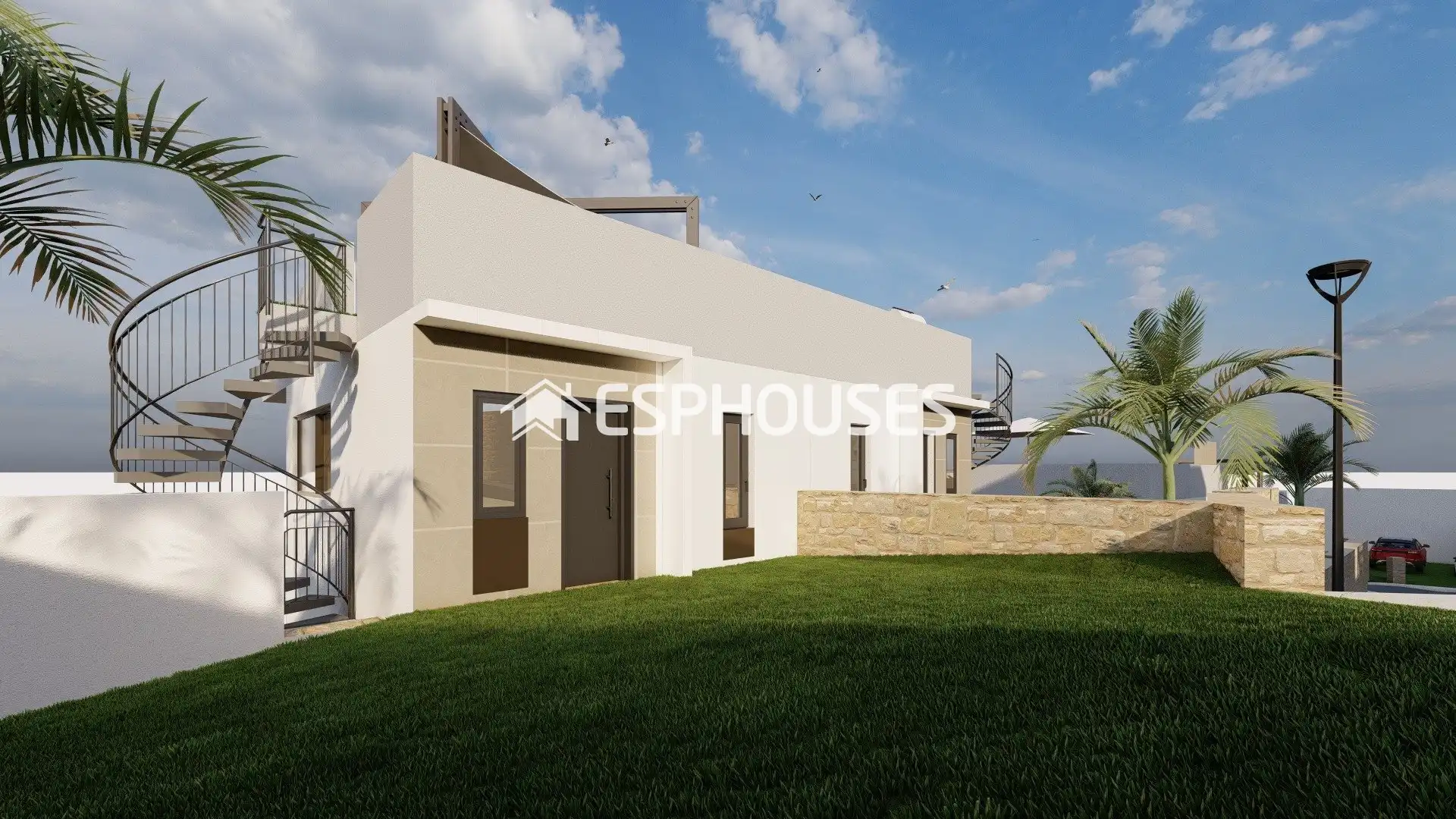 Semi-detached house with terrace for sale in Algorfa, imagen 3
