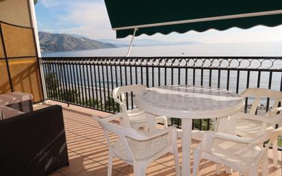 Terrasse von Wohnungen miete in Almuñécar mit Terrasse