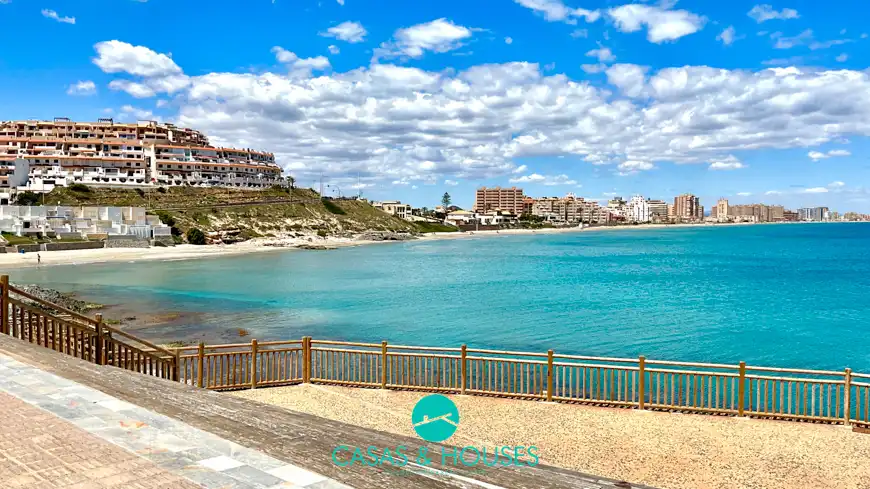 Exterior view of Flat for sale in La Manga del Mar Menor  with Air Conditioner, Terrace and Furnished