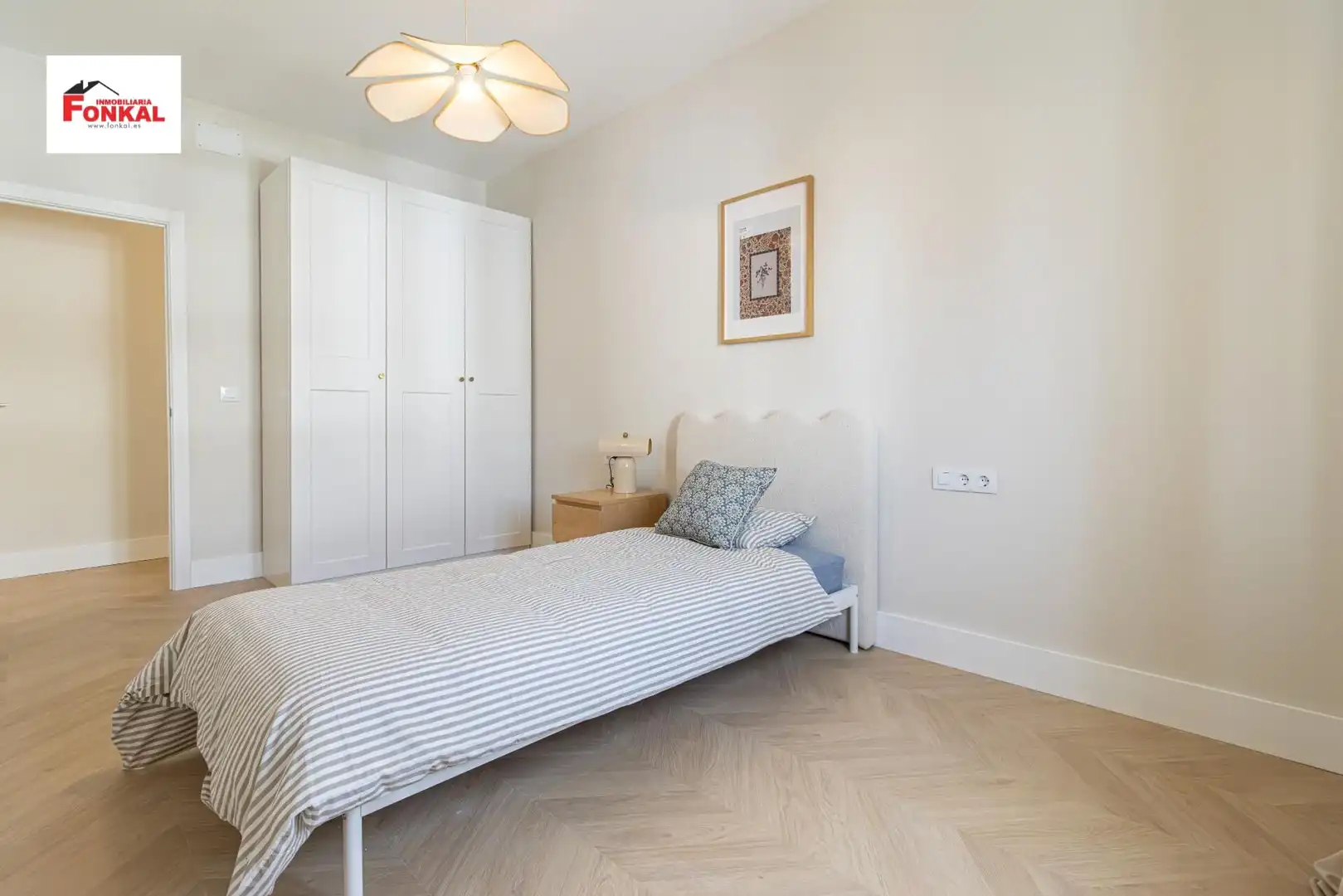 Bedroom of Flat for sale in Jerez de la Frontera  with Parquet flooring, Storage room and Furnished