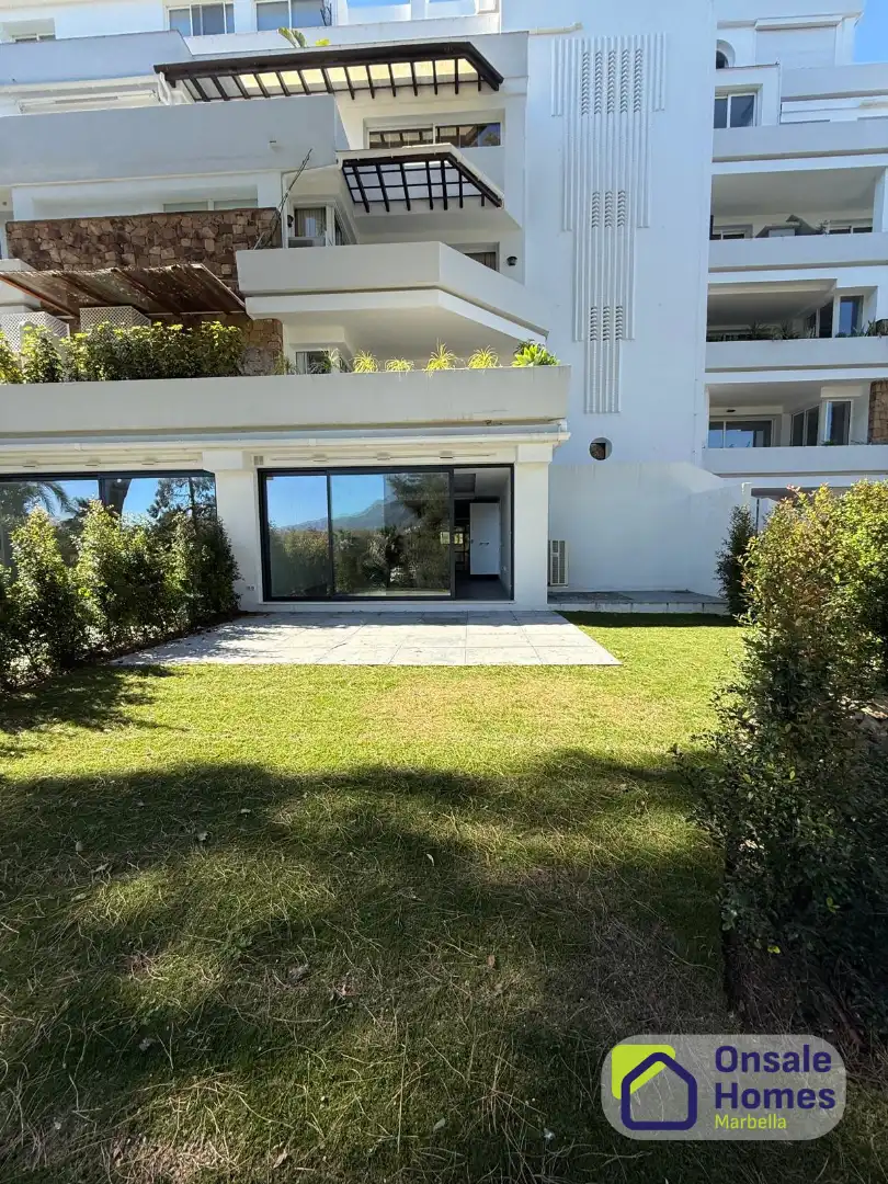 Garten von Wohnungen zum Verkauf in Marbella mit Klimaanlage, Privatgarten und Abstellraum