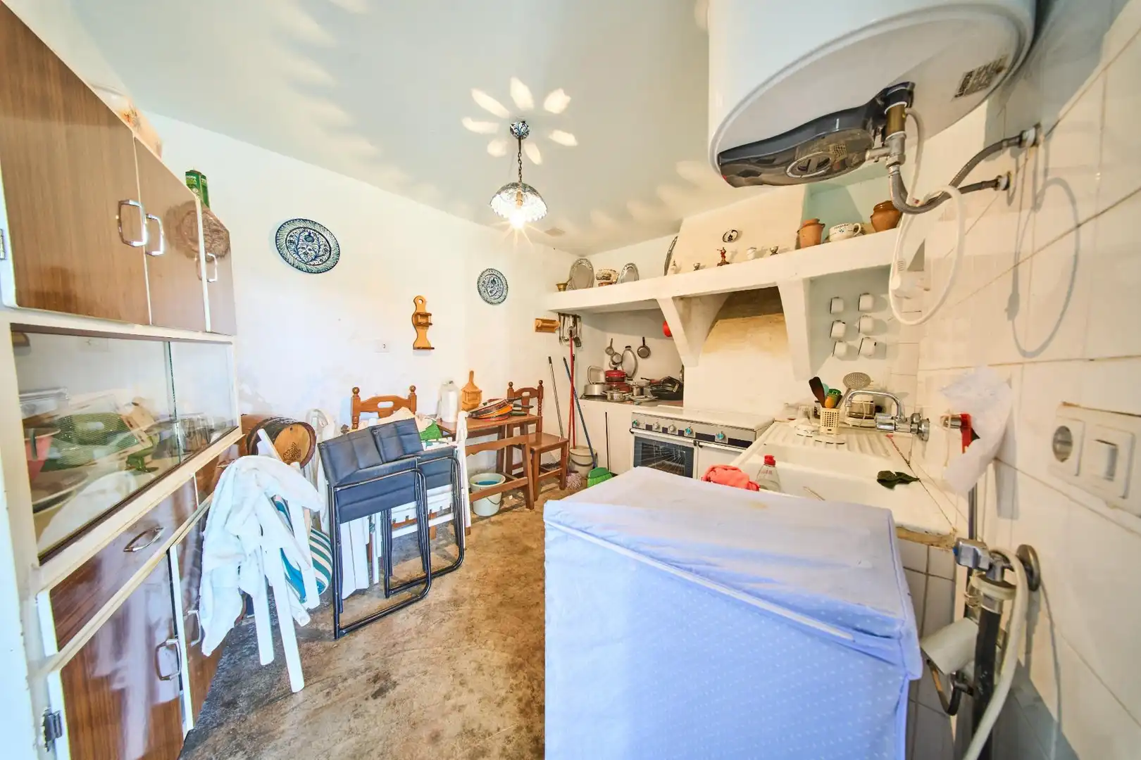 Kitchen of Houses for sale in Busquístar  with Terrace, Storage room and Balcony