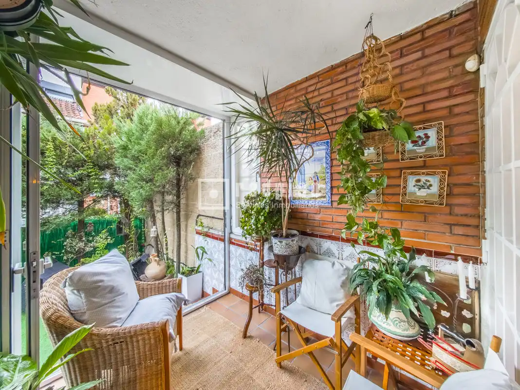Jardín de Casa o chalet en venta en Alcorcón con Aire acondicionado, Calefacción y Jardín privado