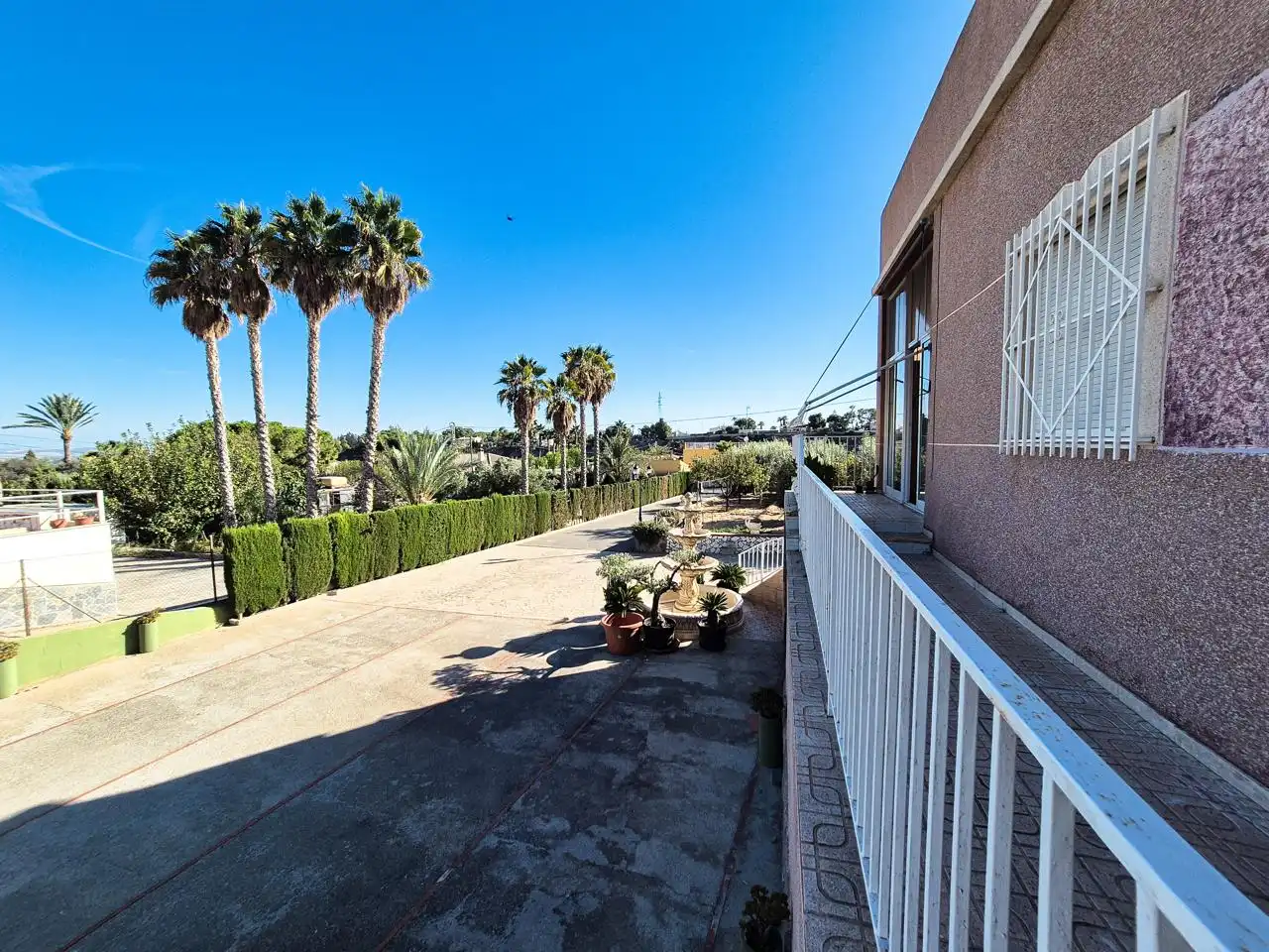 Jardín de Casa o chalet en venta en Elche / Elx con Aire acondicionado y Balcón