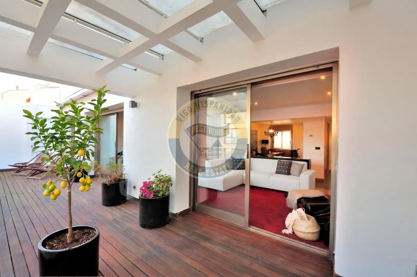 Terraza de Piso en venta en Vigo  con Calefacción, Parquet y Terraza