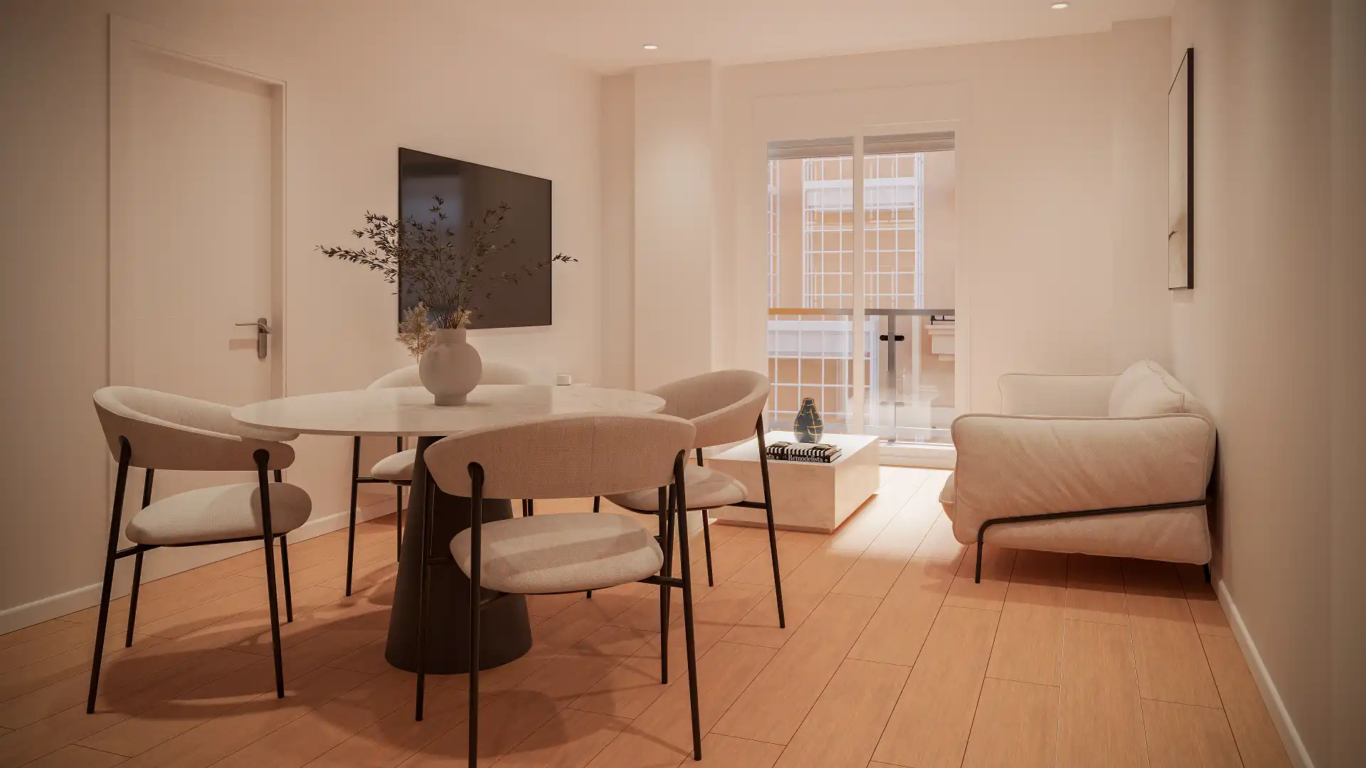 Living room of Flat for sale in  Huelva Capital  with Balcony