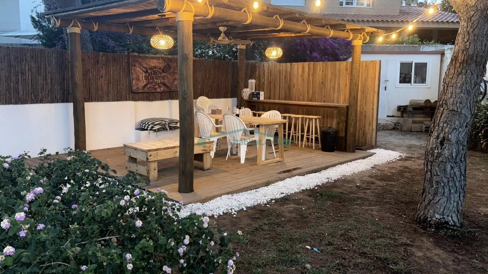 Terrassa de Casa o xalet de lloguer en Paterna amb Aire condicionat, Jardí privat i Terrassa