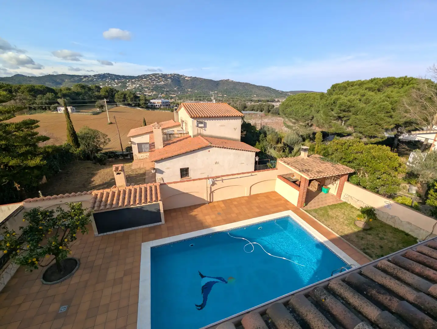 Piscina de Casa o chalet en venta en Castell d'Aro, Platja d'Aro i s'Agaró con Calefacción, Jardín privado y Terraza