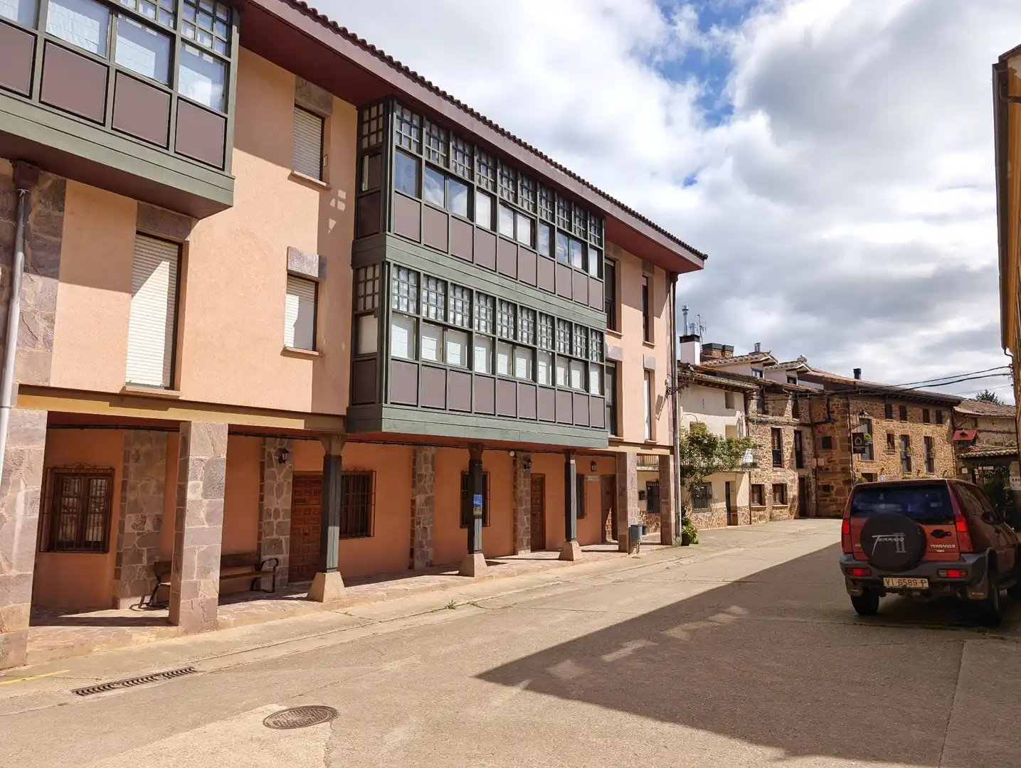 Vista exterior de Apartamento en venta en Valgañón con Calefacción y Amueblado