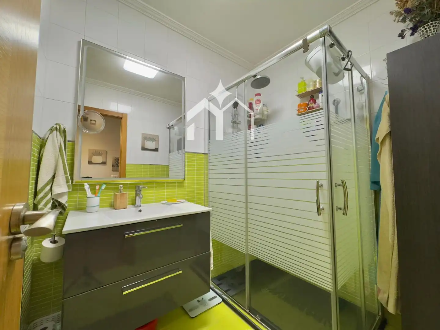 Bany de Apartament en venda en Moaña amb Calefacció, Parquet i Terrassa