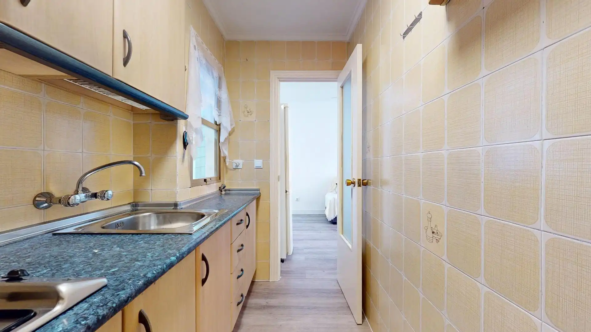 Cocina de Apartamento en venta en Santa Pola con Aire acondicionado