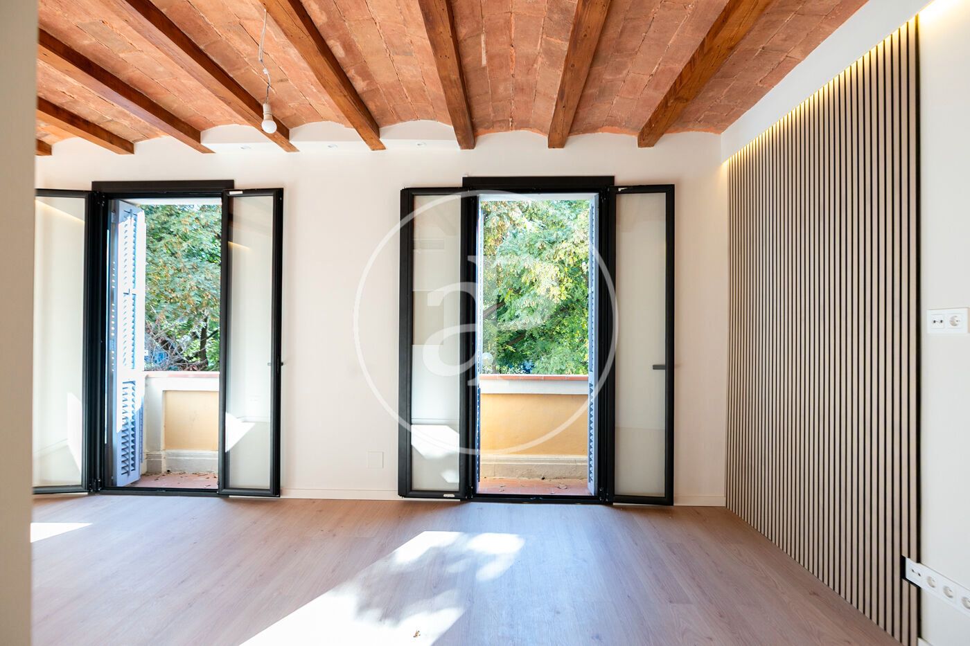 Dormitori de Pis en venda en  Barcelona Capital amb Aire condicionat, Calefacció i Terrassa