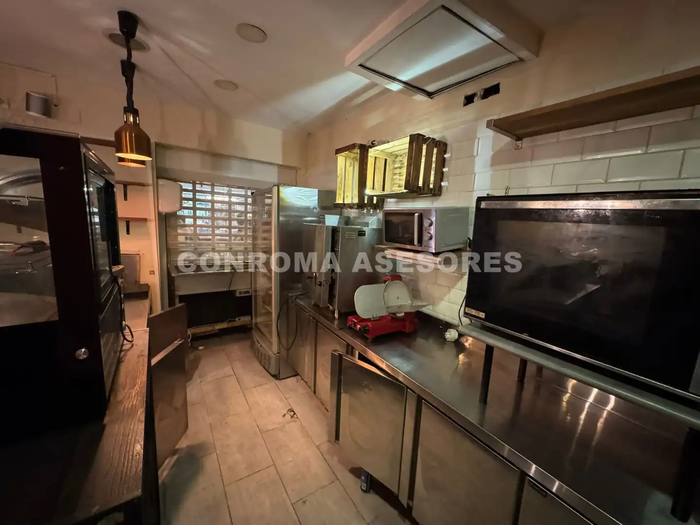 Cocina de Local en traspaso en Blanes con Aire acondicionado, Calefacción y Parquet