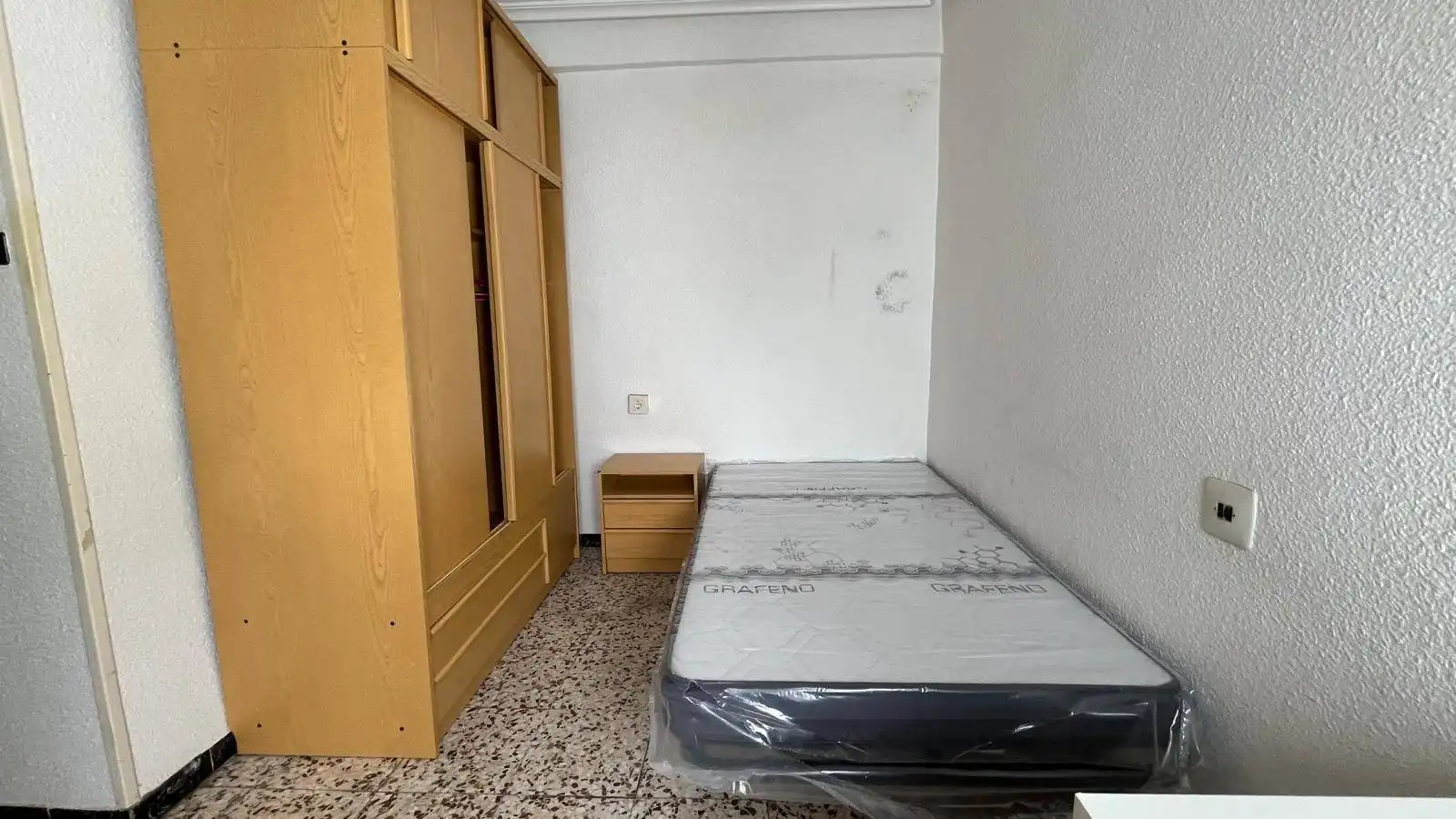 Bedroom of Flat for sale in Elche / Elx  with Air Conditioner, Heating and Balcony