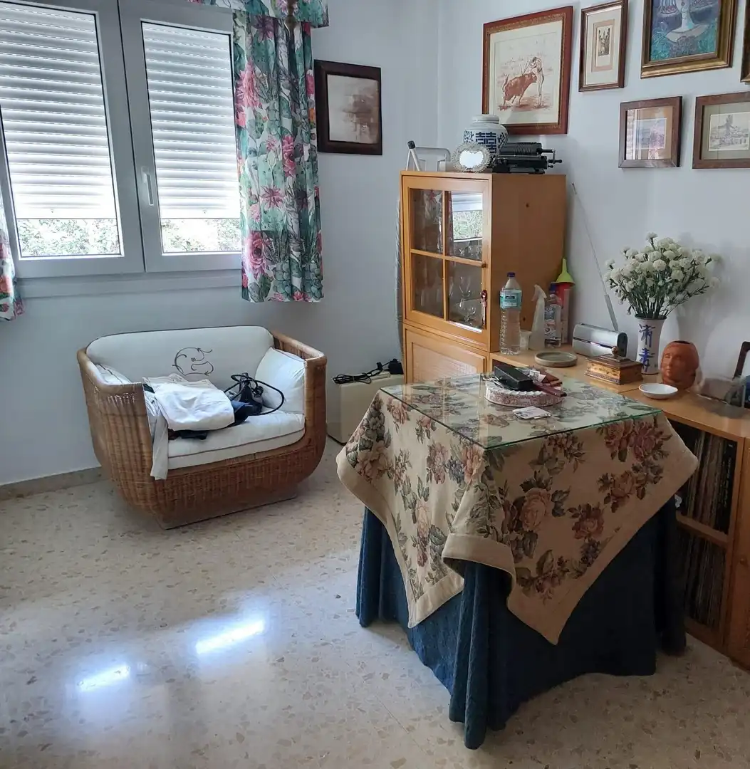 Living room of Duplexes for sale in Málaga  with Air Conditioner, Private garden and Terrace