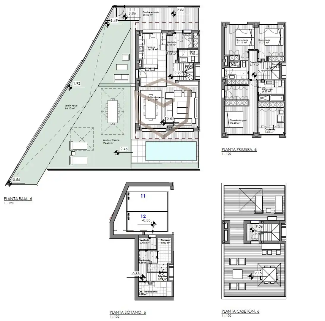 Reihenhaus mit Pool zum Verkauf in Cerro de la Curia, imagen 10