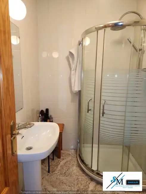 Baño de Casa adosada en venta en Numancia de la Sagra con Aire acondicionado, Calefacción y Jardín privado