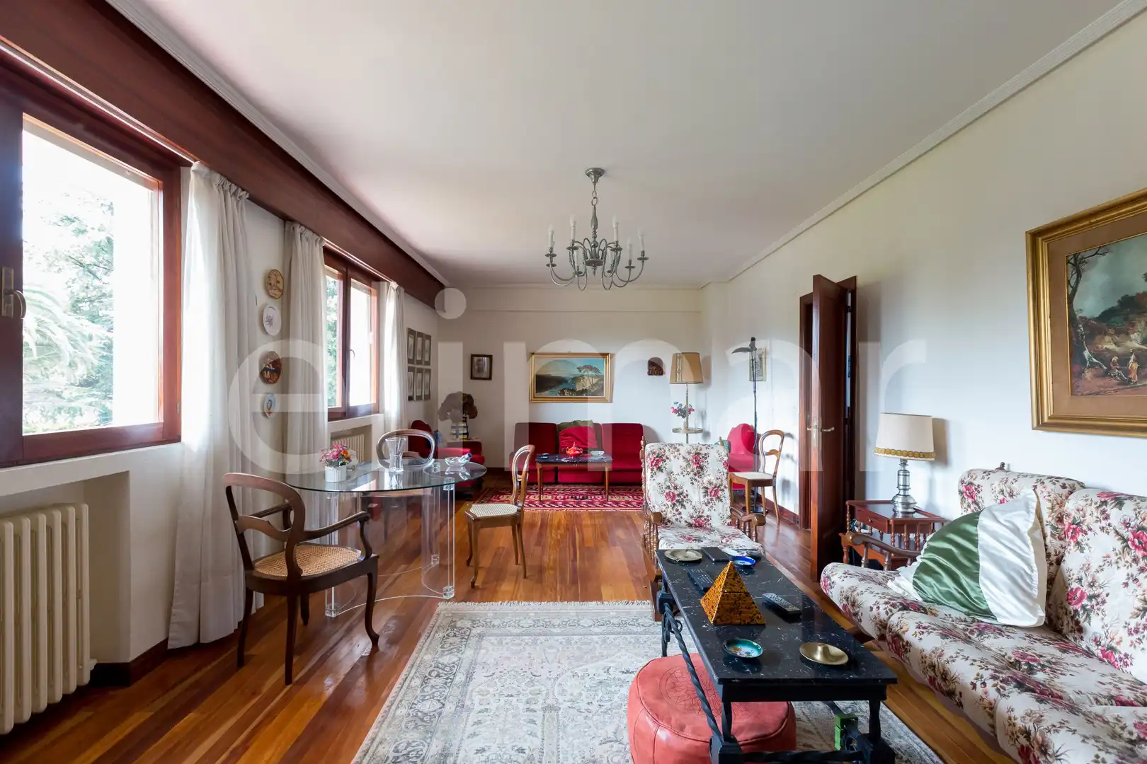 Sala de estar de Casa o chalet en venta en Larrabetzu con Jardín privado, Terraza y Trastero