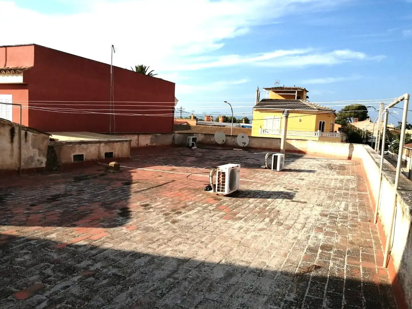 Terrassa de Casa adosada en venda en  Palma de Mallorca amb Aire condicionat, Calefacció i Traster