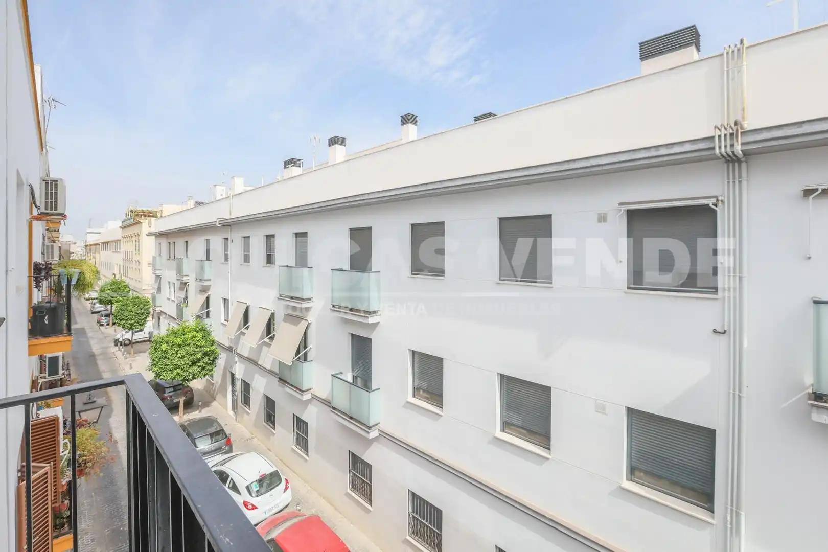 Exterior view of Flat for sale in Sevilla  with Air Conditioner
