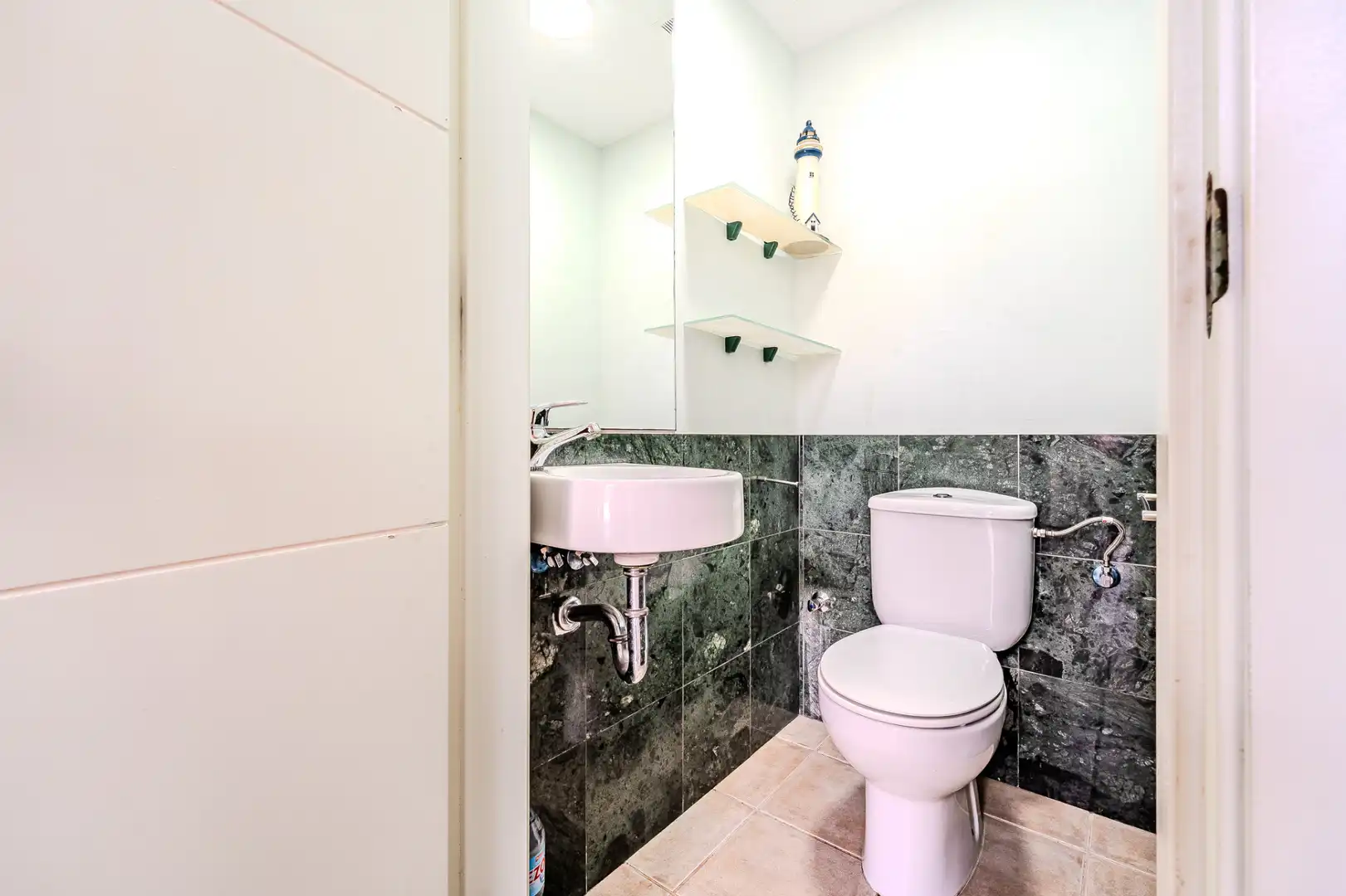 Baño de Apartamento en venta en L'Ametlla de Mar  con Aire acondicionado, Terraza y Amueblado