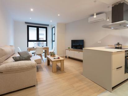 Living room of Flat to rent in Gandia  with Air Conditioner, Heating and Parquet flooring