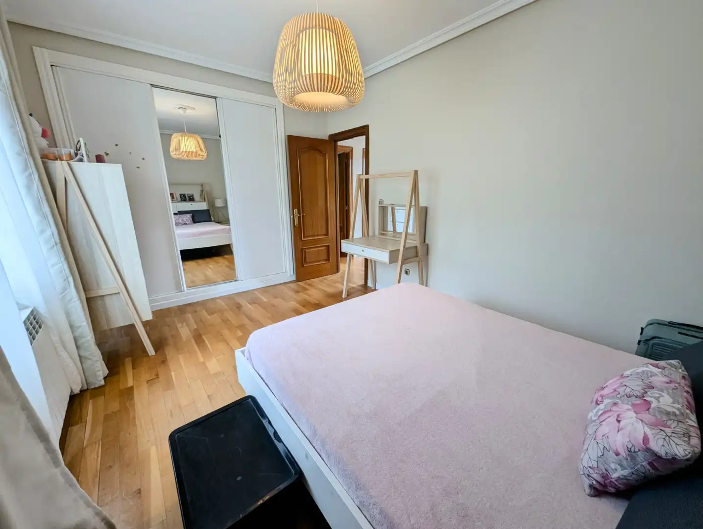 Bedroom of Houses for sale in Villamuriel de Cerrato  with Heating, Furnished and Balcony