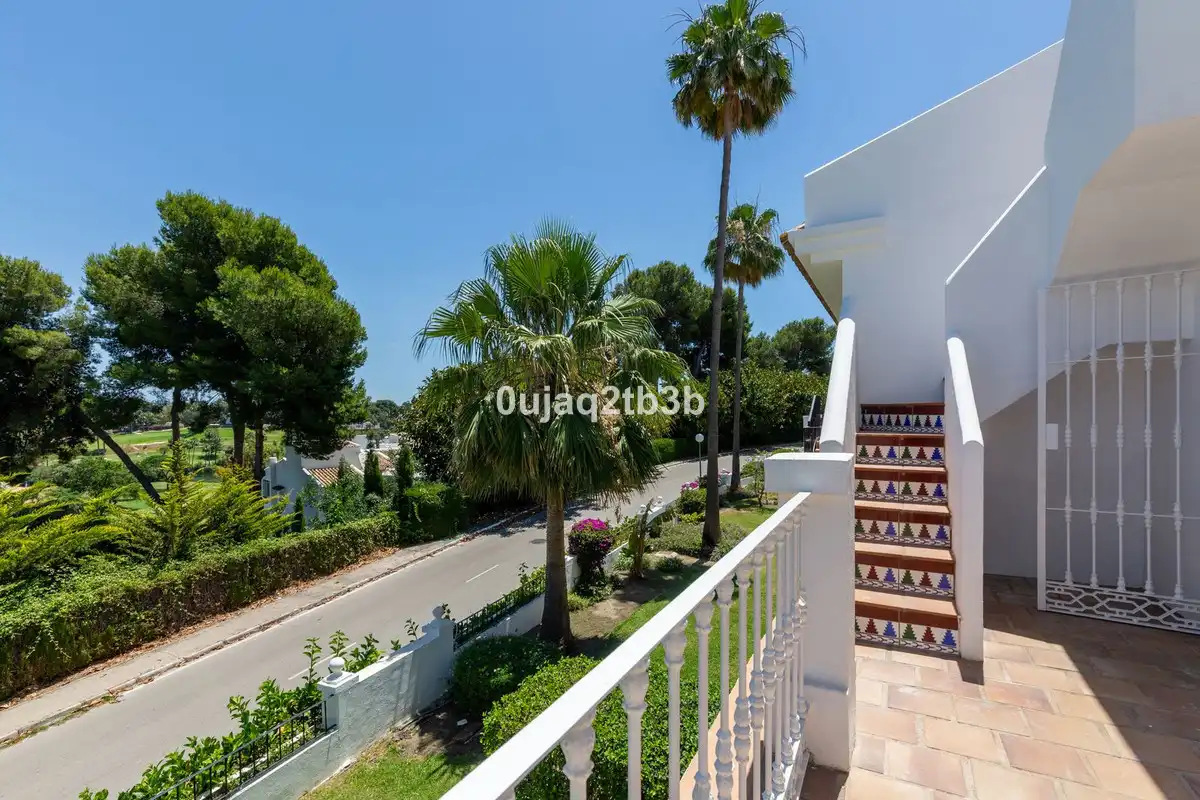 Exterior view of Detached homes for rent in Marbella  with Air Conditioner, Private garden and Terrace