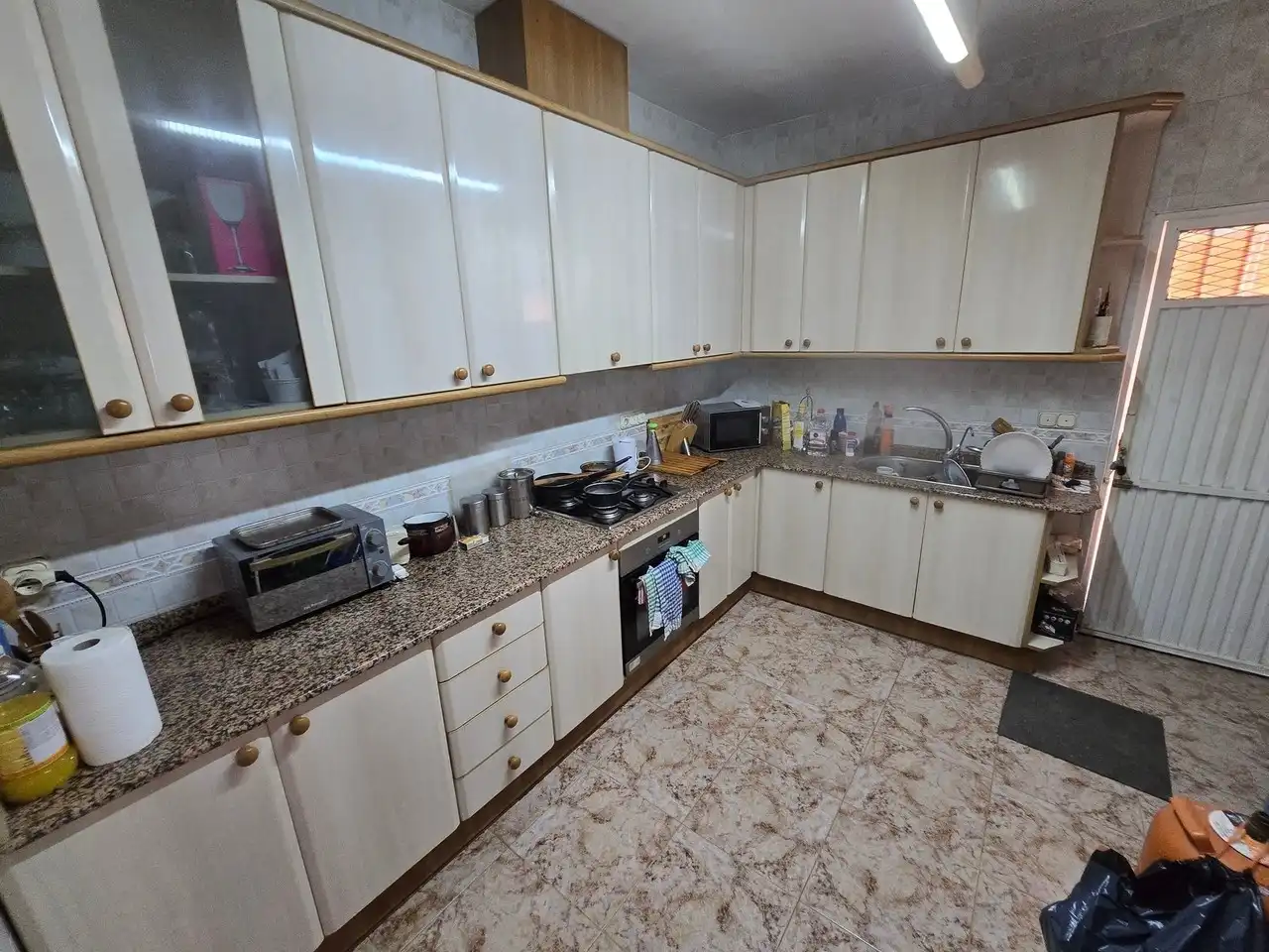 Cocina de Finca rústica en venta en Partaloa con Terraza y Piscina
