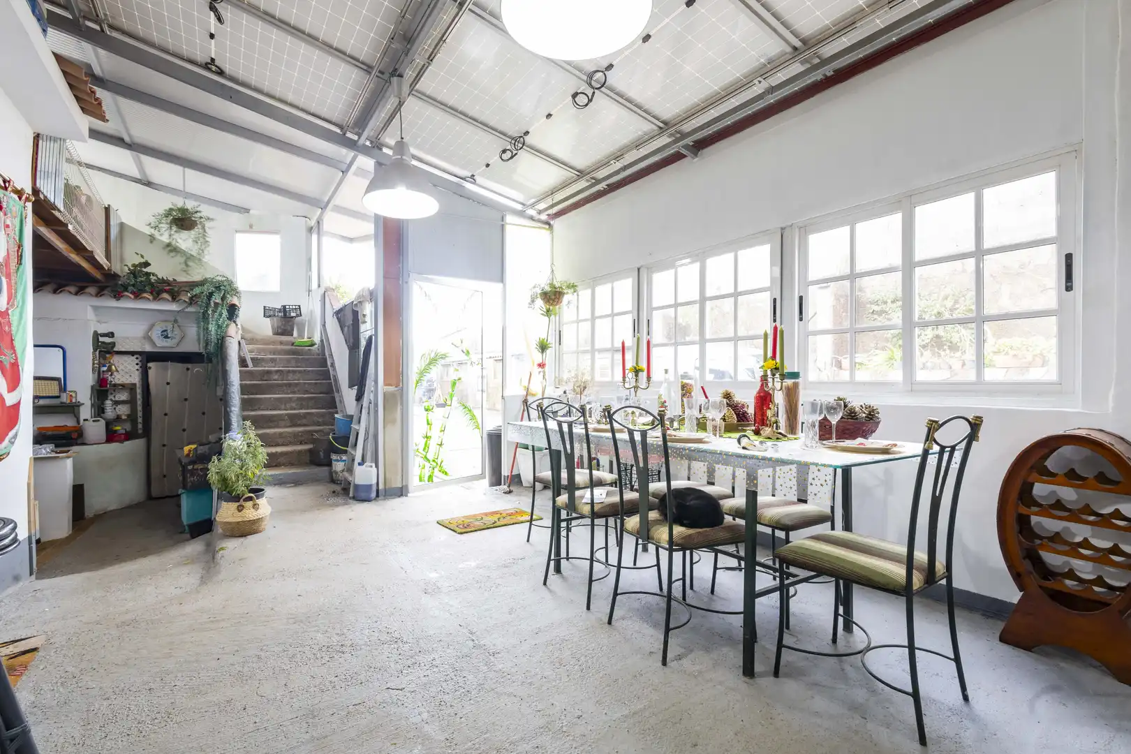 Comedor de Finca rústica en venta en San Cristóbal de la Laguna con Calefacción, Jardín privado y Terraza