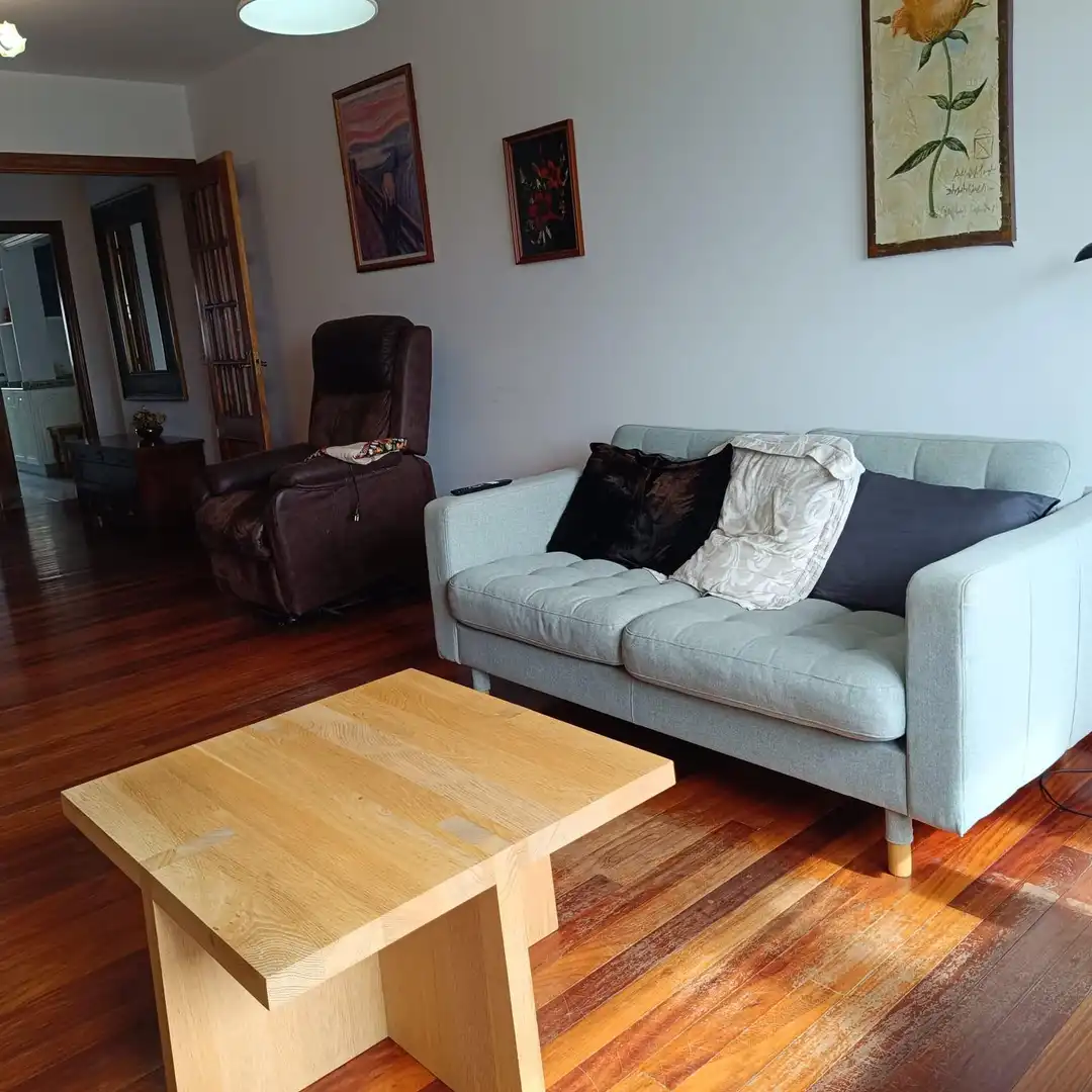 Living room of Flat for rent in Lugo  with Heating, Furnished and Balcony