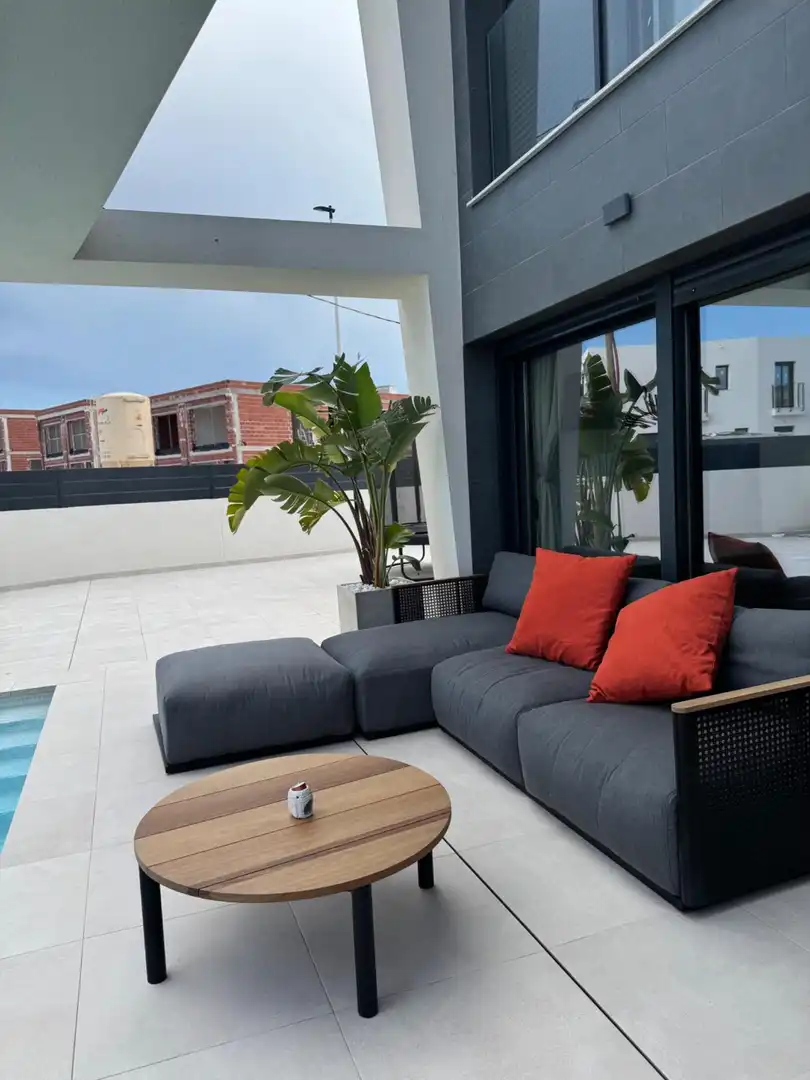 Terrace of Houses for rent in Santa Pola  with Air Conditioner, Heating and Private garden