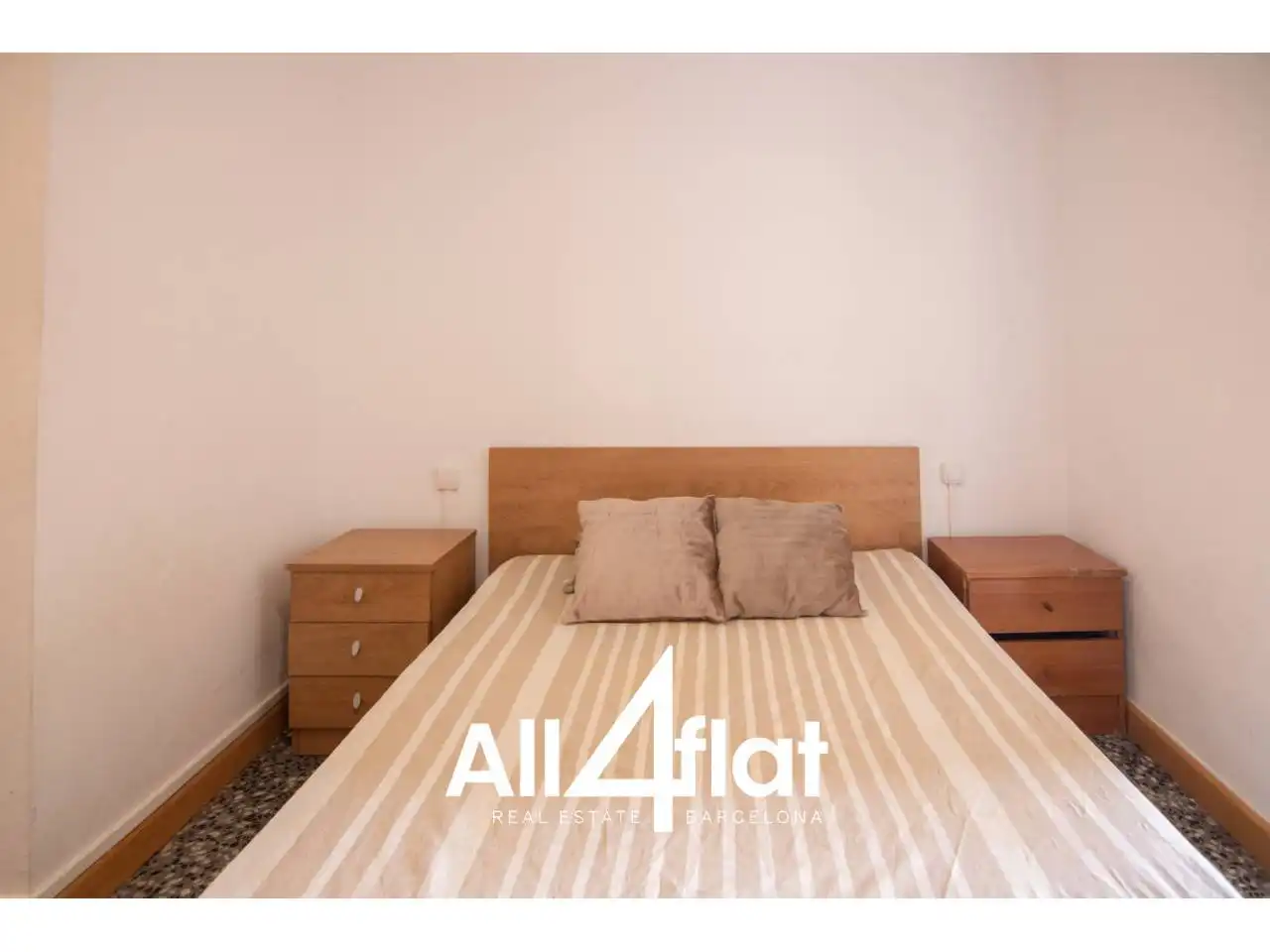 Bedroom of Flat for rent in Barcelona  with Air Conditioner, Heating and Furnished