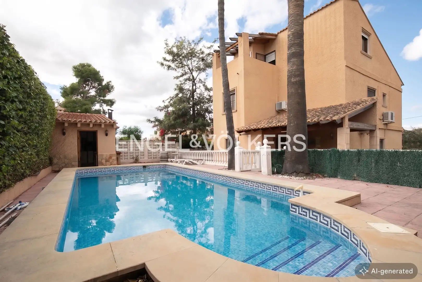 Piscina de Casa o chalet de alquiler en L'Eliana con Aire acondicionado, Calefacción y Jardín privado