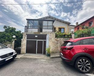 Exterior view of House or chalet for sale in Gijón   with Heating, Private garden and Terrace