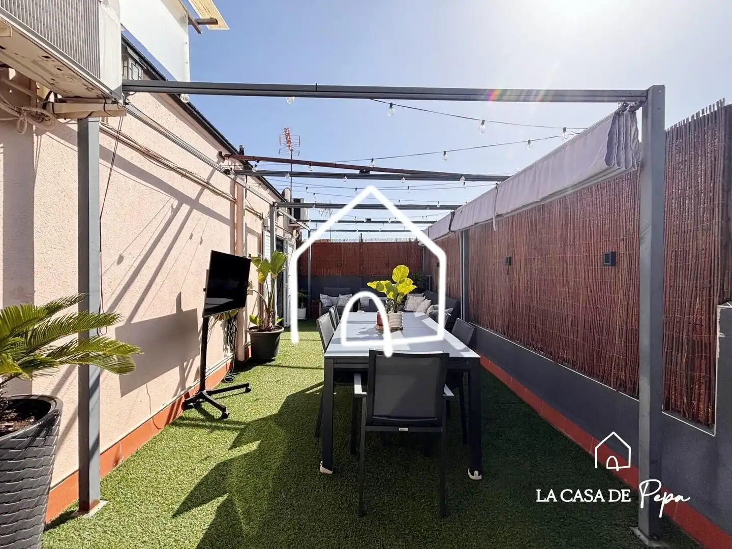 Terrasse von Dachboden zum Verkauf in Viladecans mit Klimaanlage, Heizung und Parkett