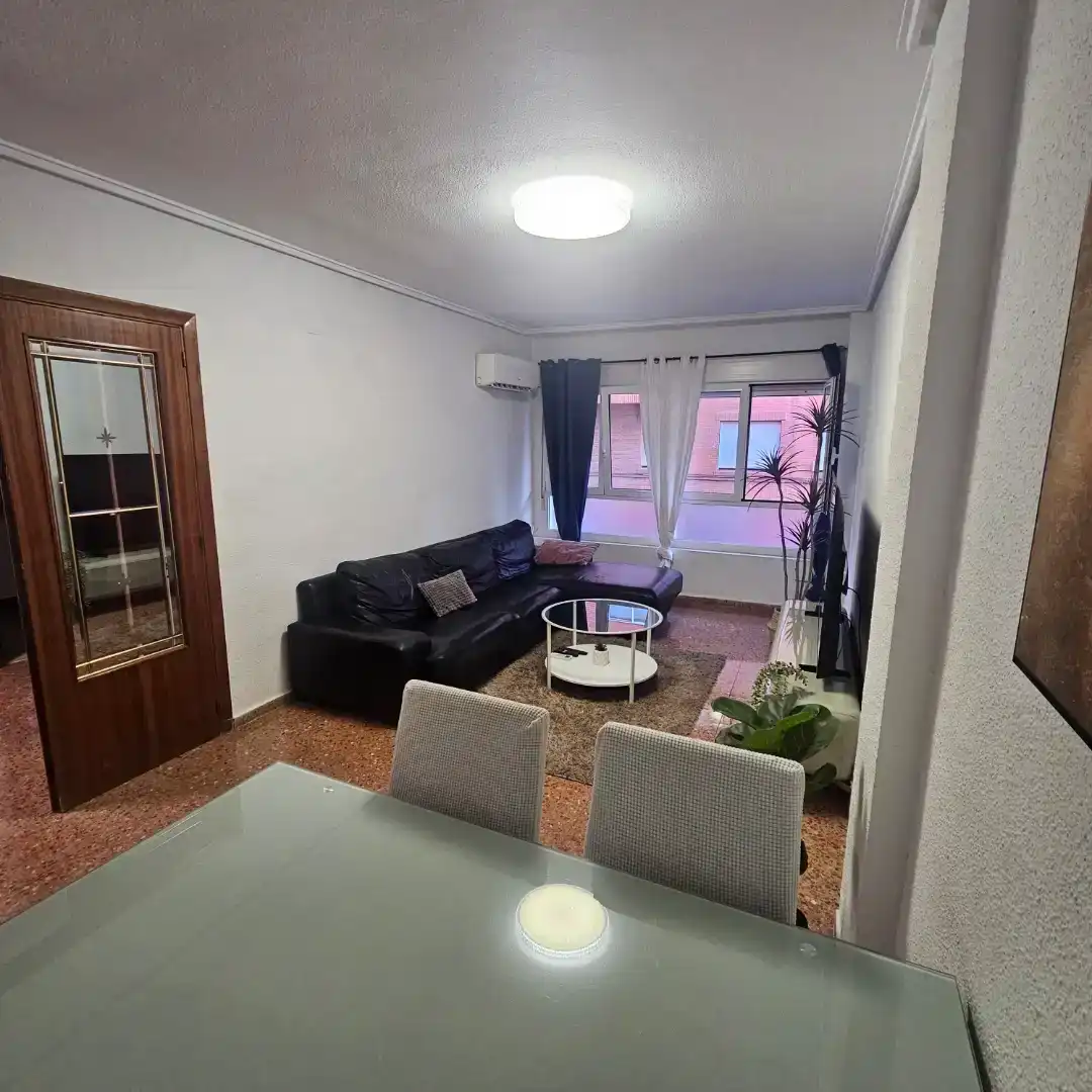 Living room of Flat for sale in Elda  with Air Conditioner, Storage room and Furnished
